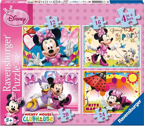 minnie mouse puzzle fabric